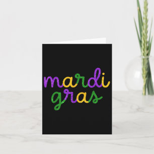 Mardi Gras T Shirt Funny Mardi Gras Party For Men Card