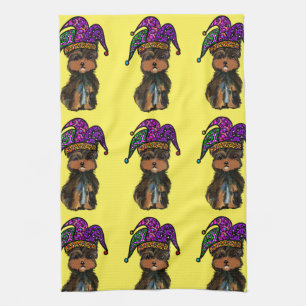MARDI GRAS TEA TOWEL