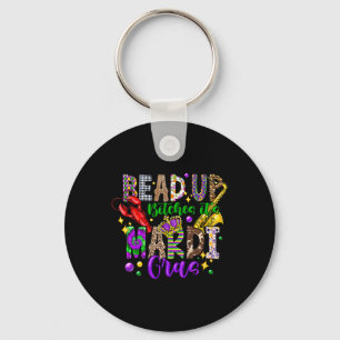 Mardi Gras Throw Me Something Mister Laisses Les B Key Ring