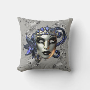 Mardi Gras Throw Pillow