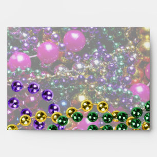 Mardi Gras "throws" A7 envelope