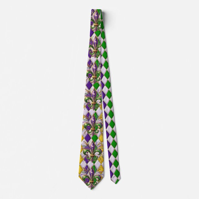Mardi Gras Tie (Front)