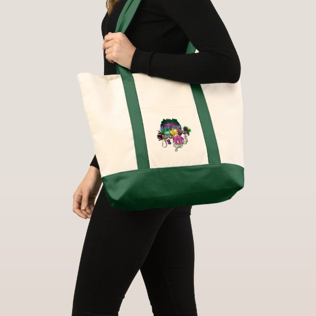 Mardi Gras Tote Bag (Front (Product))