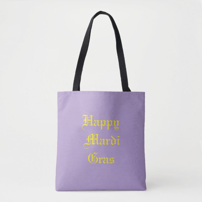 Mardi Gras Tote Bag (Front)