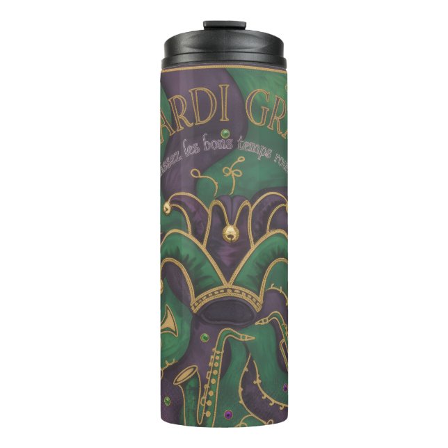 Mardi Gras Tumbler (Front)