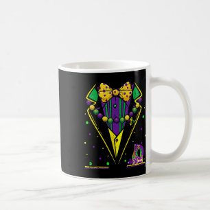 Mardi Gras Tuxedo Vest Party Suit Carnival Parade  Coffee Mug
