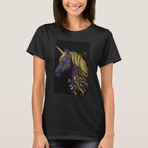 Mardi Gras Unicorn Costume Party Festival Cute T-Shirt