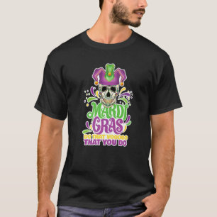 Mardi Gras Voodoo  Black Magic Carnival Fan Voodoo T-Shirt