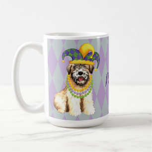 Mardi Gras Wheaten Coffee Mug