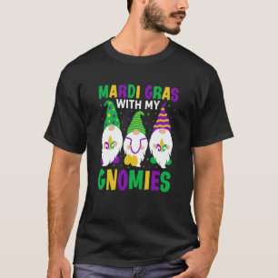 Mardi Gras With my Gnomies celebrations parade par T-Shirt