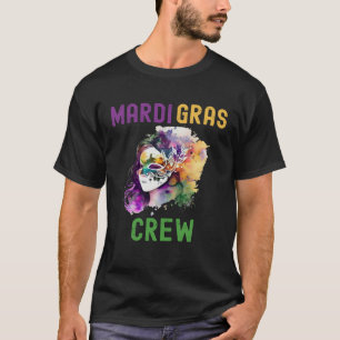 Mardi Gras Woman New Orleans Quotes Family T-Shirt