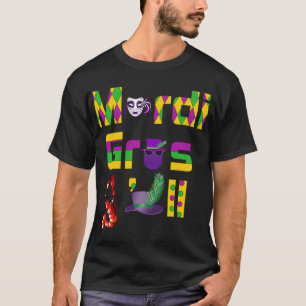 Mardi Gras Y'all Thunder_Cove T-Shirt