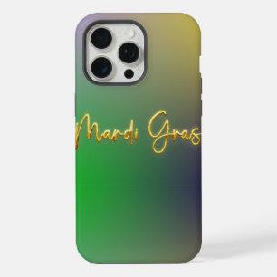 Mardi Gras Yellow, Purple, Green iPhone 15 Pro Max Case