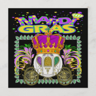 Mardi Gras - Your Royal Event Invitation