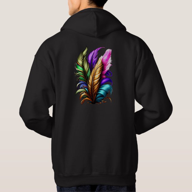 Mardi Grass Hoodie  (Back)