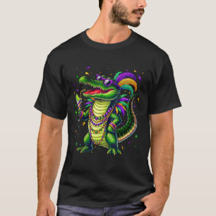 Mardigator Mardi Gras Alligator Mardi Gras Shirts