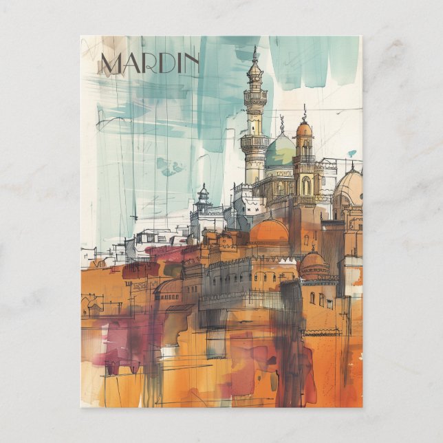 Mardin Turkiye Postcard (Front)