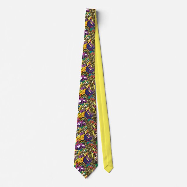Mardis Gras New Orleans Tie (Front)