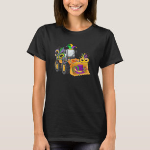 Mardy Gras Construction Celebrations Fat Tuesday P T-Shirt