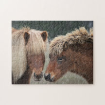 Mare and Foal Icelandic Horse Puzzle