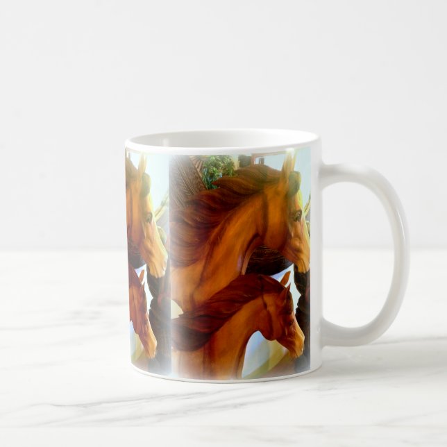 mare and pony coffee mug (Right)