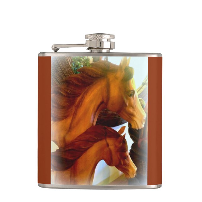 mare and pony flask (Front)