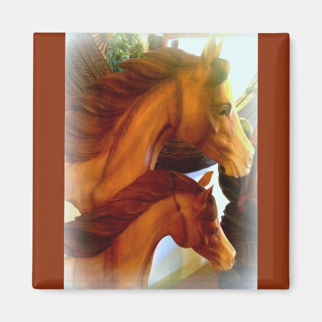 mare and pony magnet (Front)