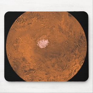 Mare Australe region of Mars Mouse Mat