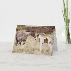 Mare with Colt Card