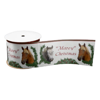 Mare-y Christmas Satin Ribbon