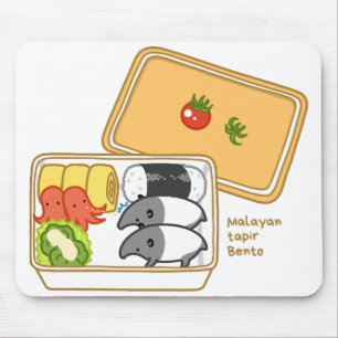 [Marehak Bento] Malayan tapir Bento Mouse Mat