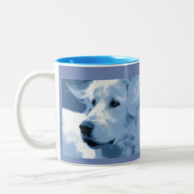 Maremma sheepdog mug (Left)