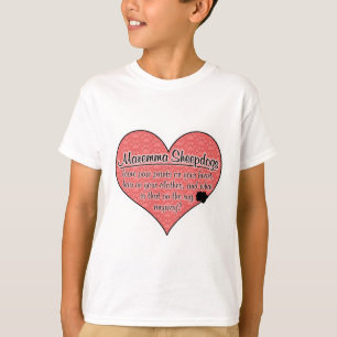 Maremma Sheepdog Paw Prints Dog Humour T-Shirt