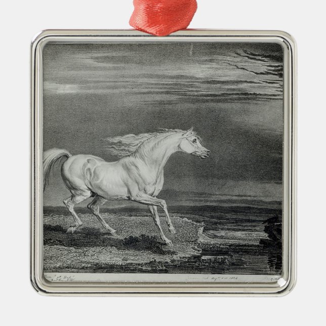 Marengo, engraved by the artist metal tree decoration (Front)