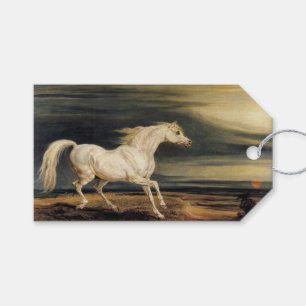 Marengo the White Horse (by James Ward) Gift Tags