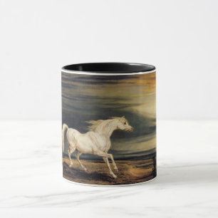 Marengo the White Horse (by James Ward) Mug