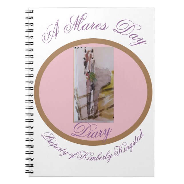 mares diary notebook (Front)