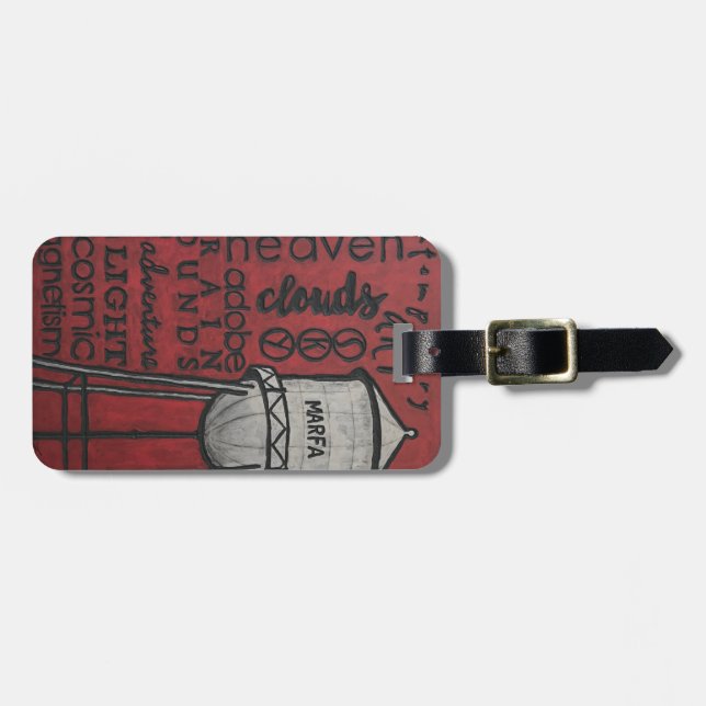 Marfa Luggage Tag (Front Horizontal)