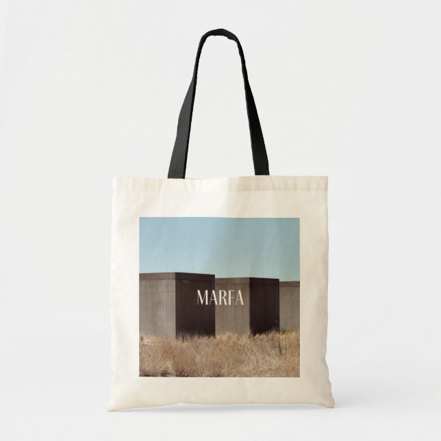 Marfa Minimal Tote Bag (Front)