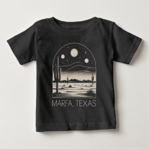 Marfa Texas Desert Retro Minimalist T-Shirt