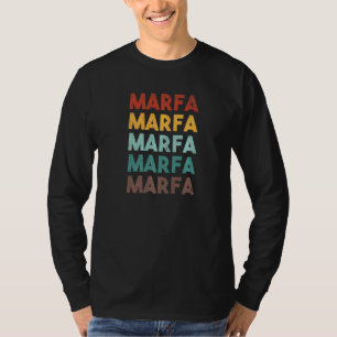 Marfa Texas Vintage 80s Retro Style T-Shirt