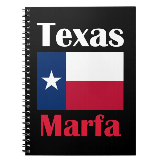 Marfa TX Notebook (Front)