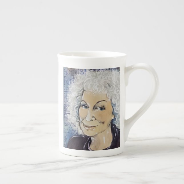 Margaret Atwood - the How I See You Project Bone China Mug (Right)