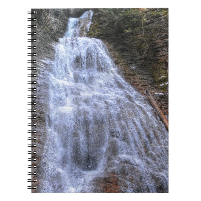 Margaret Falls, BC I Photo Print Notebook (Front)