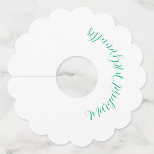 Margaret McGrandles Wine Glass Tag