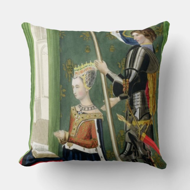Margaret of Denmark, Queen of Scots (1456-86) afte Cushion (Front)