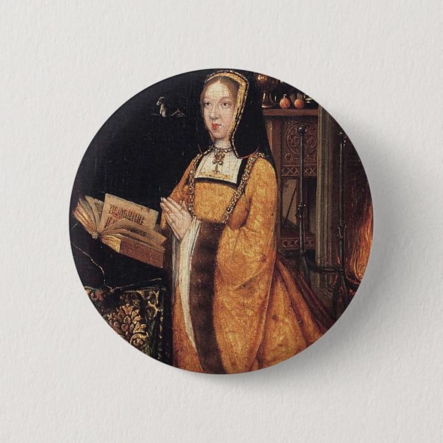 Margaret or Austria 6 Cm Round Badge (Front)