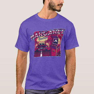 Margaret Personalized Vintage Gamer 80s 90s T-Shirt