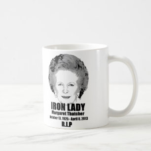 Margaret Thatcher Iron Lady Remembrance Coffee Mug