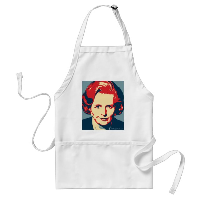 Margaret Thatcher - Iron: OHP Apron (Front)